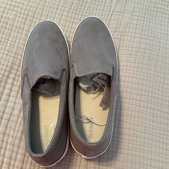 Sueded slip on tennis shoe - Picture 1 of 3